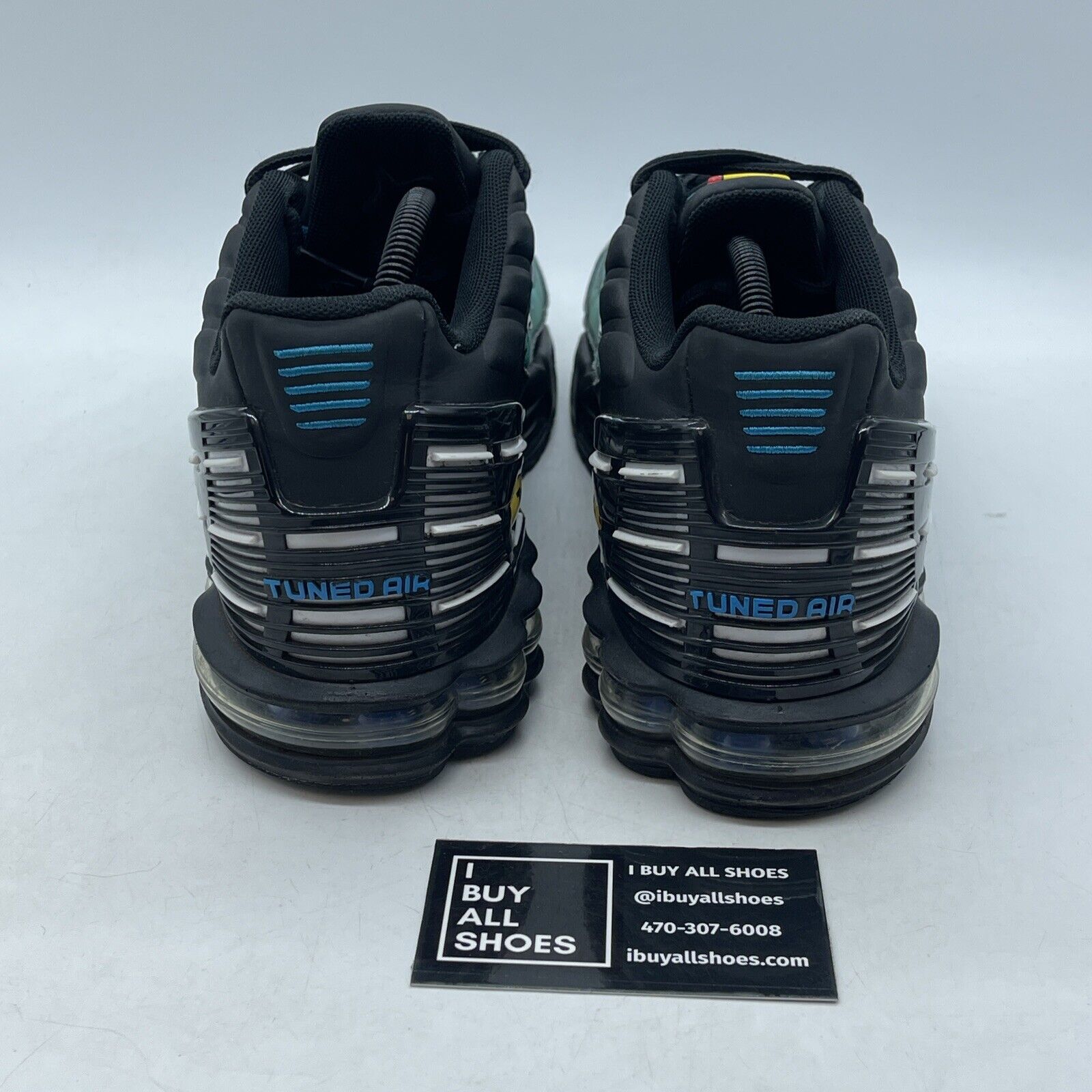 Size 11 - Nike Air Max Plus 3 Black Laser Blue Suede Leather (FQ2417-001)
