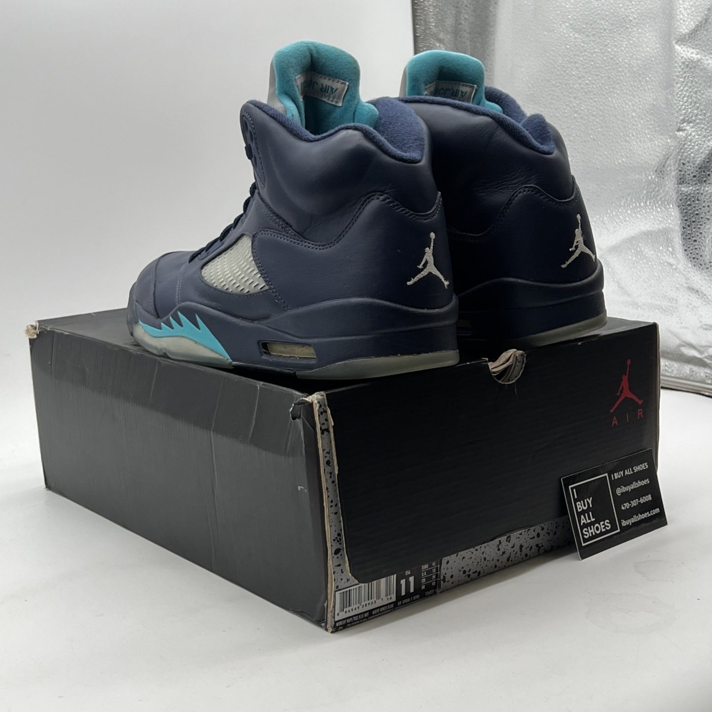 Size 11 - Air Jordan 5 Retro Pre-Grape (136027-405)