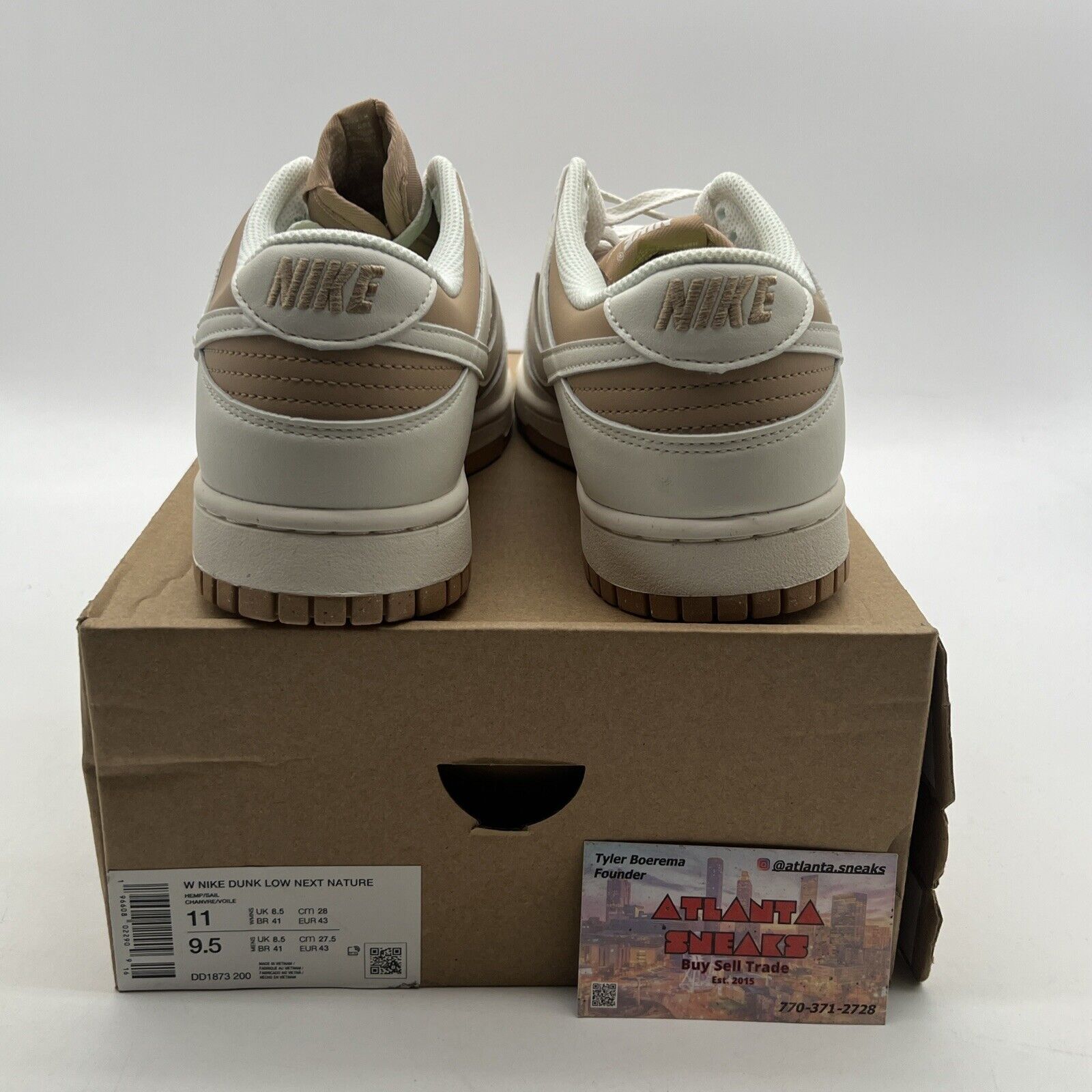 Size 11W - Nike Dunk Next Nature Low Hemp (DD1873-200)