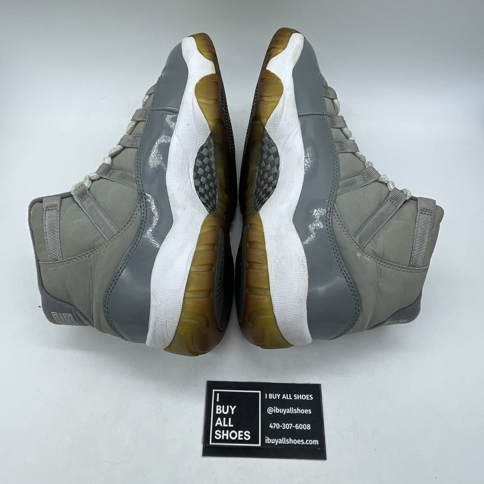 Size 8.5 - Air Jordan 11 Retro 2010 Cool Grey (378037-001)