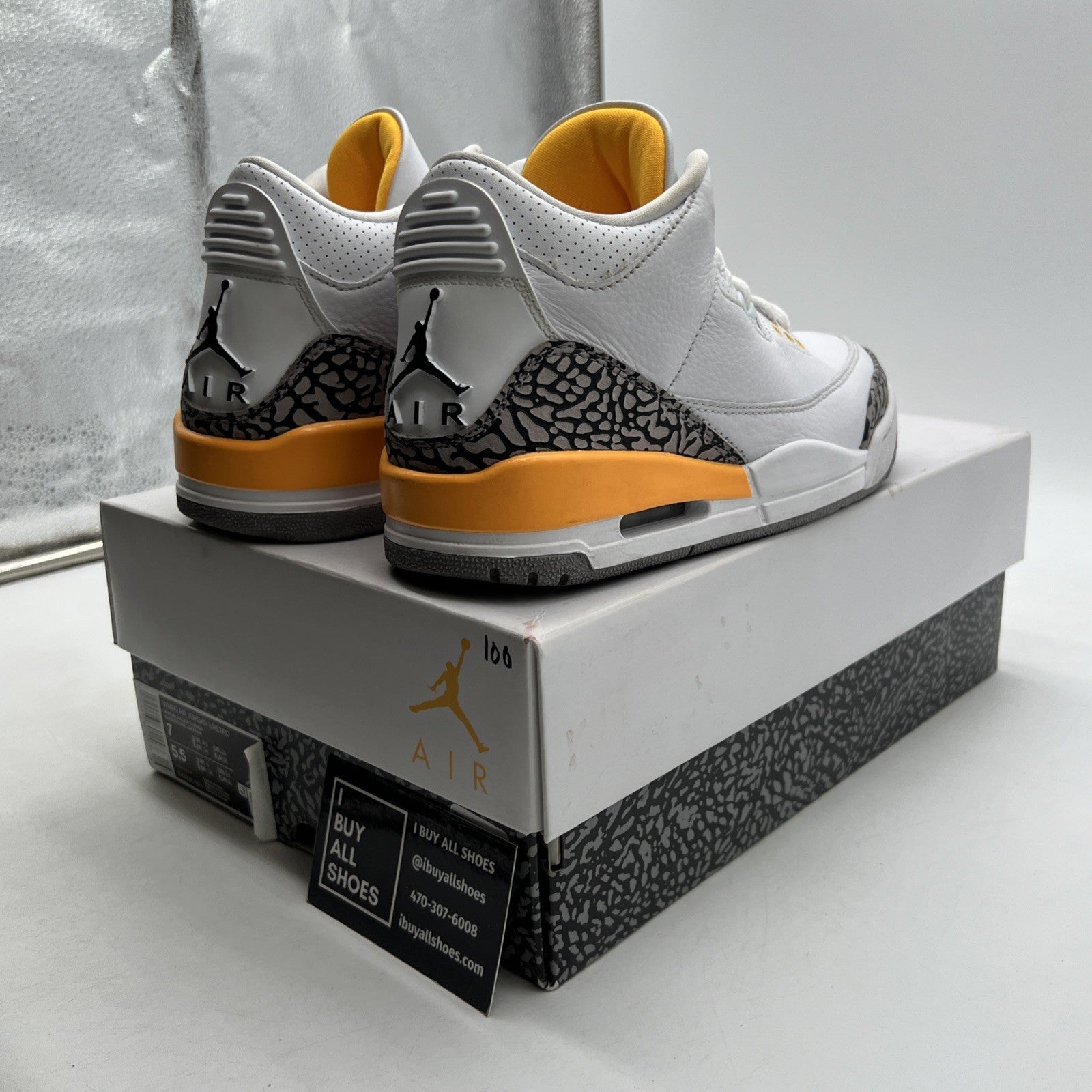 Size 7 - Air Jordan 3 Retro Laser Orange W (CK9246-108)