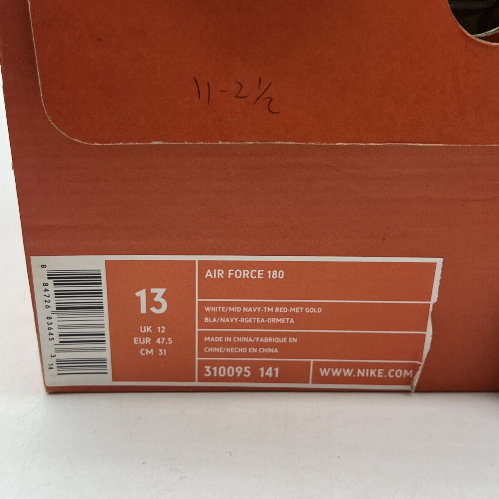 Size 13 - Nike Air Force 180 Olympic (310095-141)