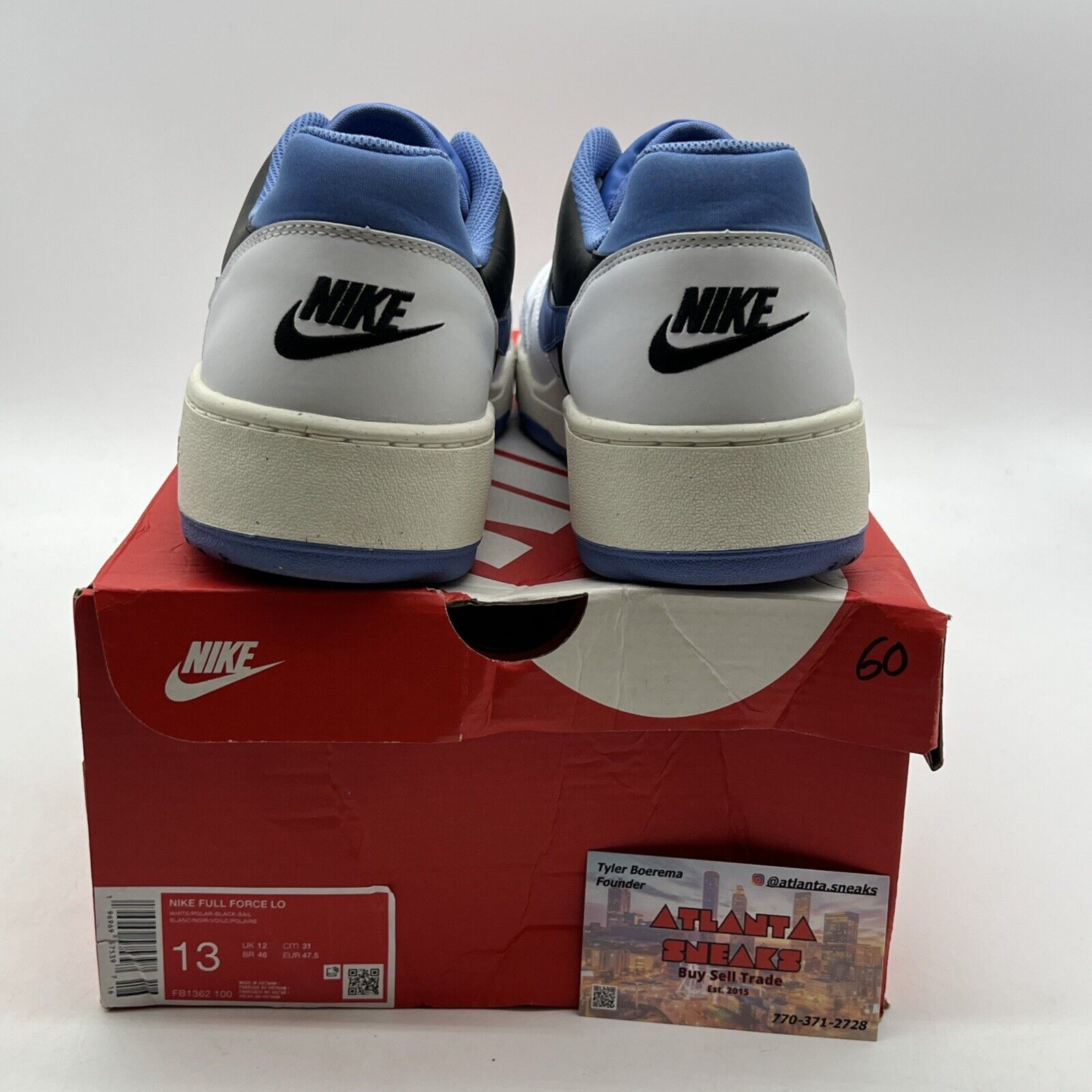 Size 13 - Nike Full Force Low Polar (FB1362-100)