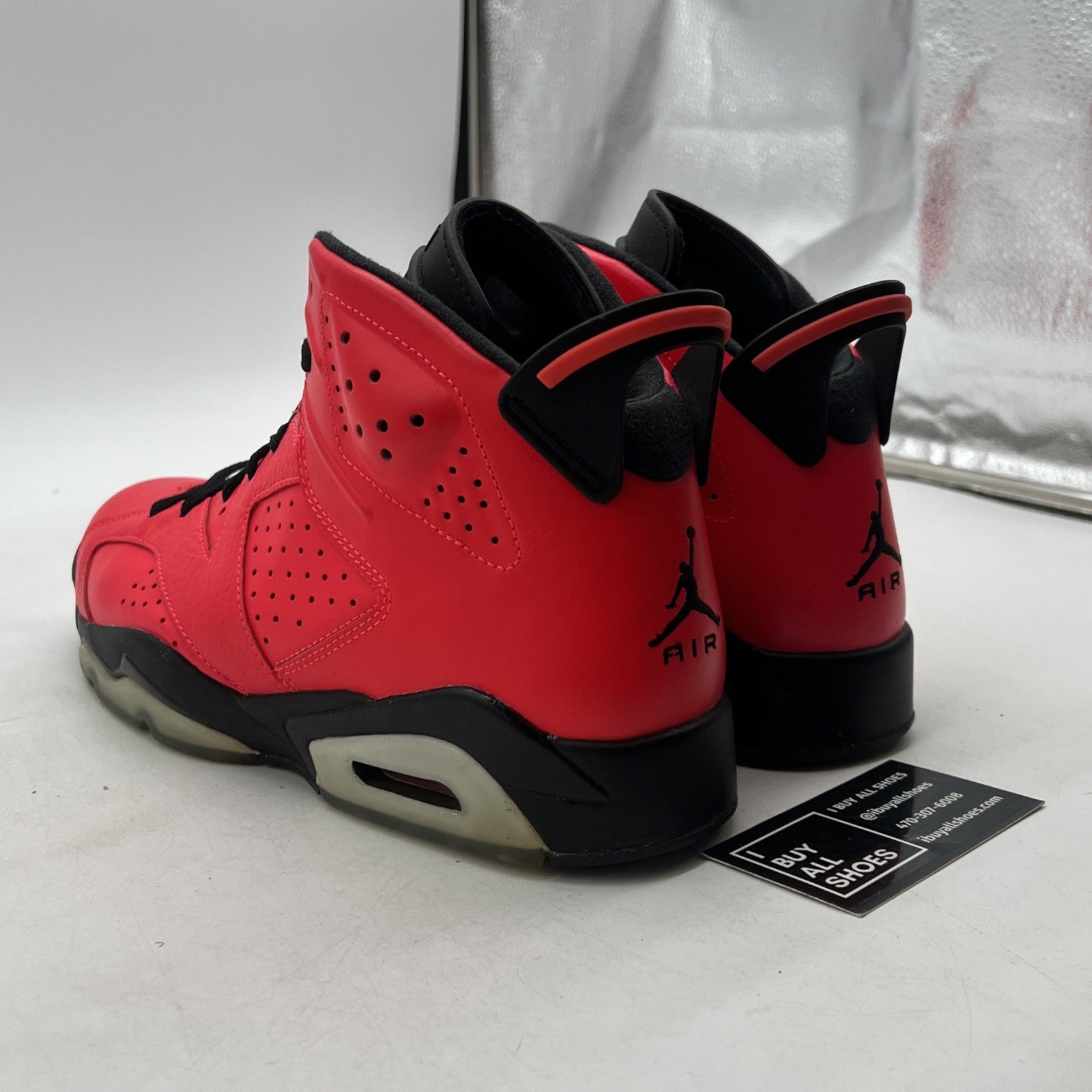 Size 9.5 - Air Jordan 6 Retro Infrared 23 (384664-623)