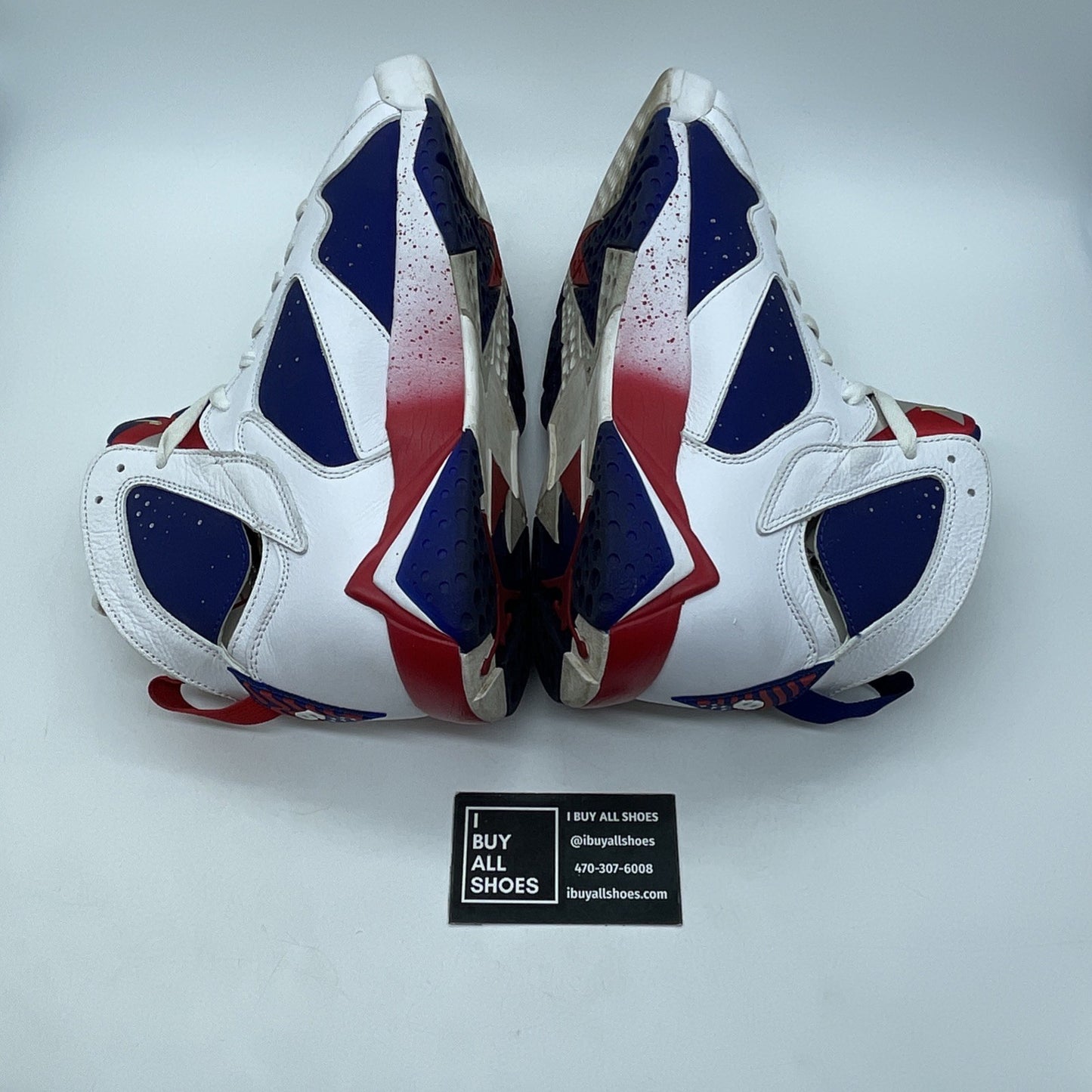 Size 11 - Air Jordan 7 Retro Tinker Alternate White Blue Leather (304775-123)