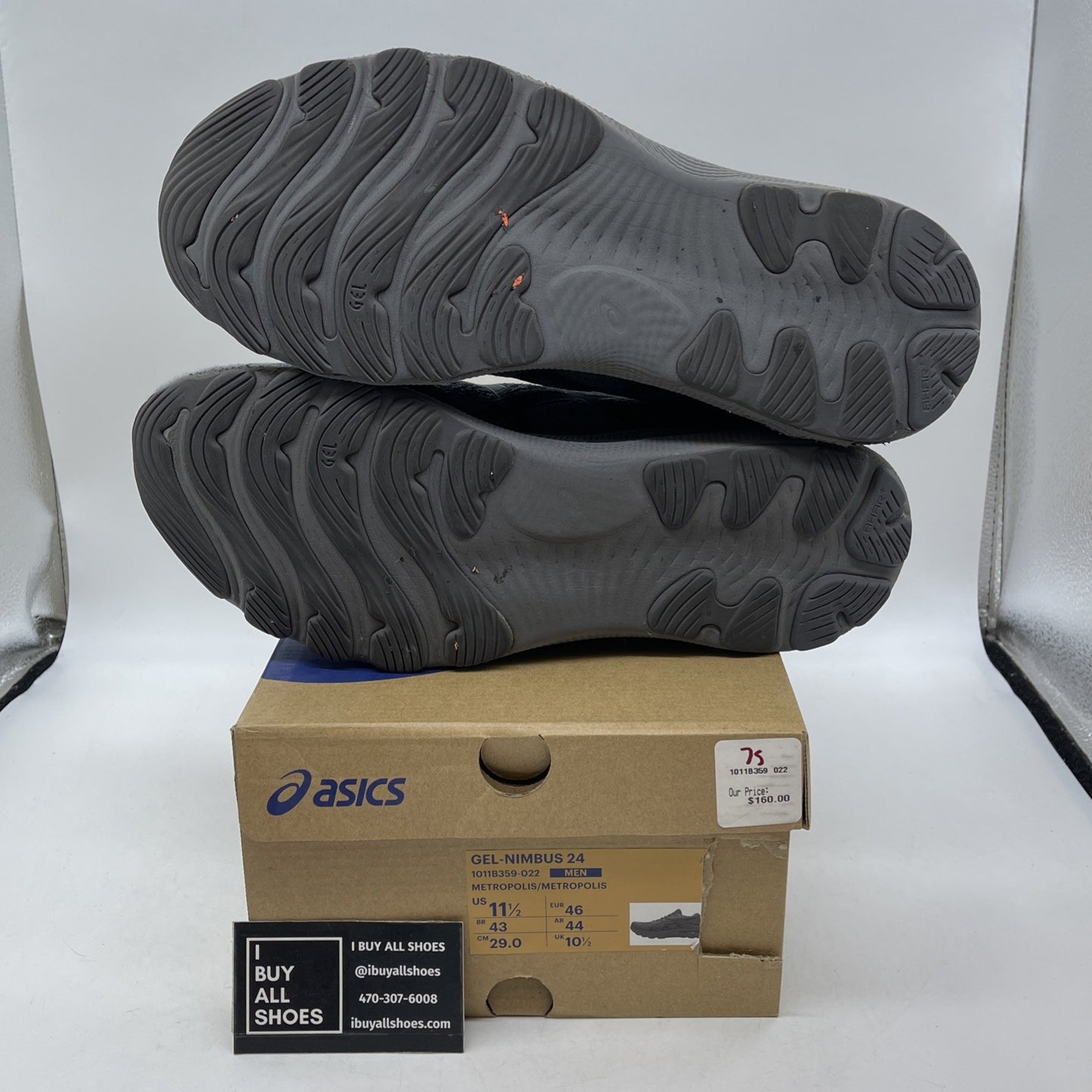 Size 11.5 - Asics Gel-Nimbus 24 Metropolis