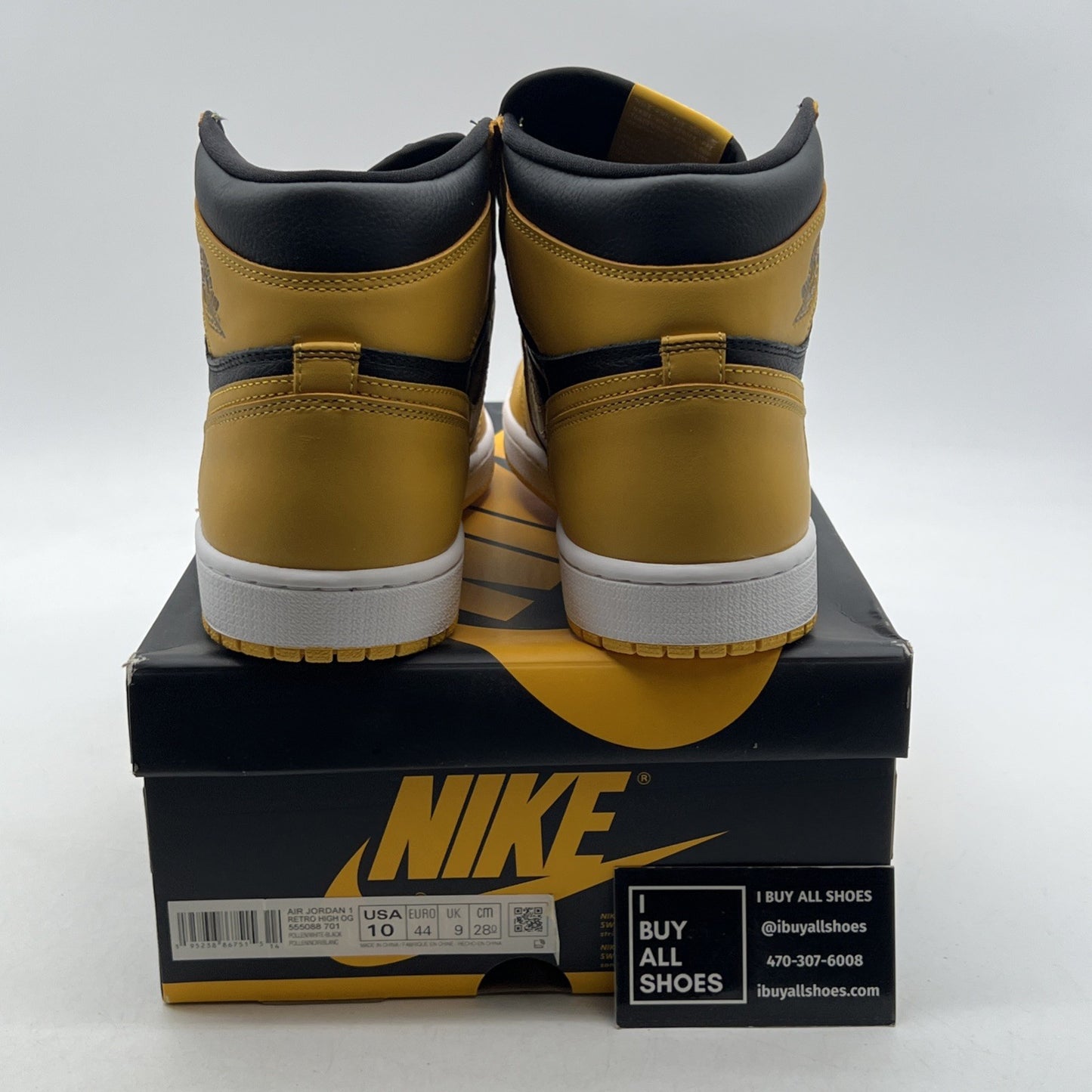 Size 10 - Air Jordan 1 Retro OG High Pollen (555088-701)