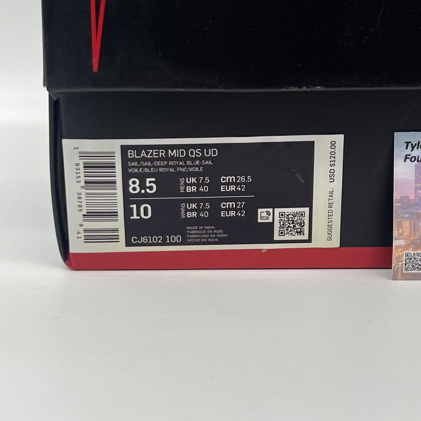 Size 8.5 - Nike Stranger Things x Blazer QS Mid Upside Down Brand New Og All DS