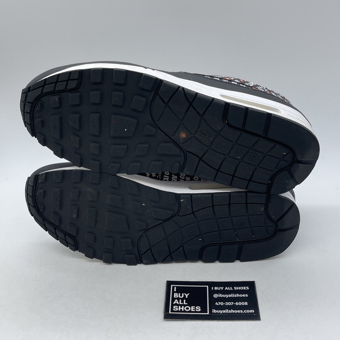 Size 10 - Nike Air Max 1 Just Do It (875844-009)