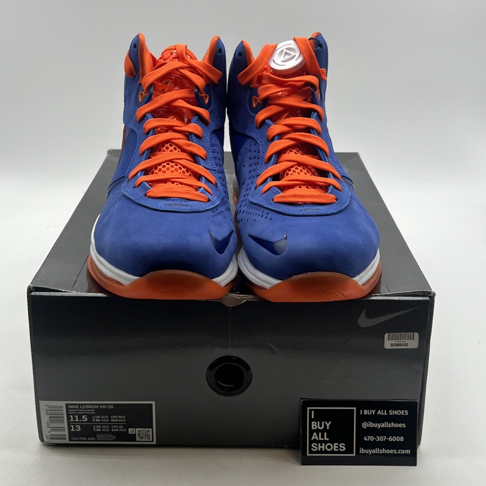 Size 11.5 - Nike LeBron 8 HWC - (CV1750-400)