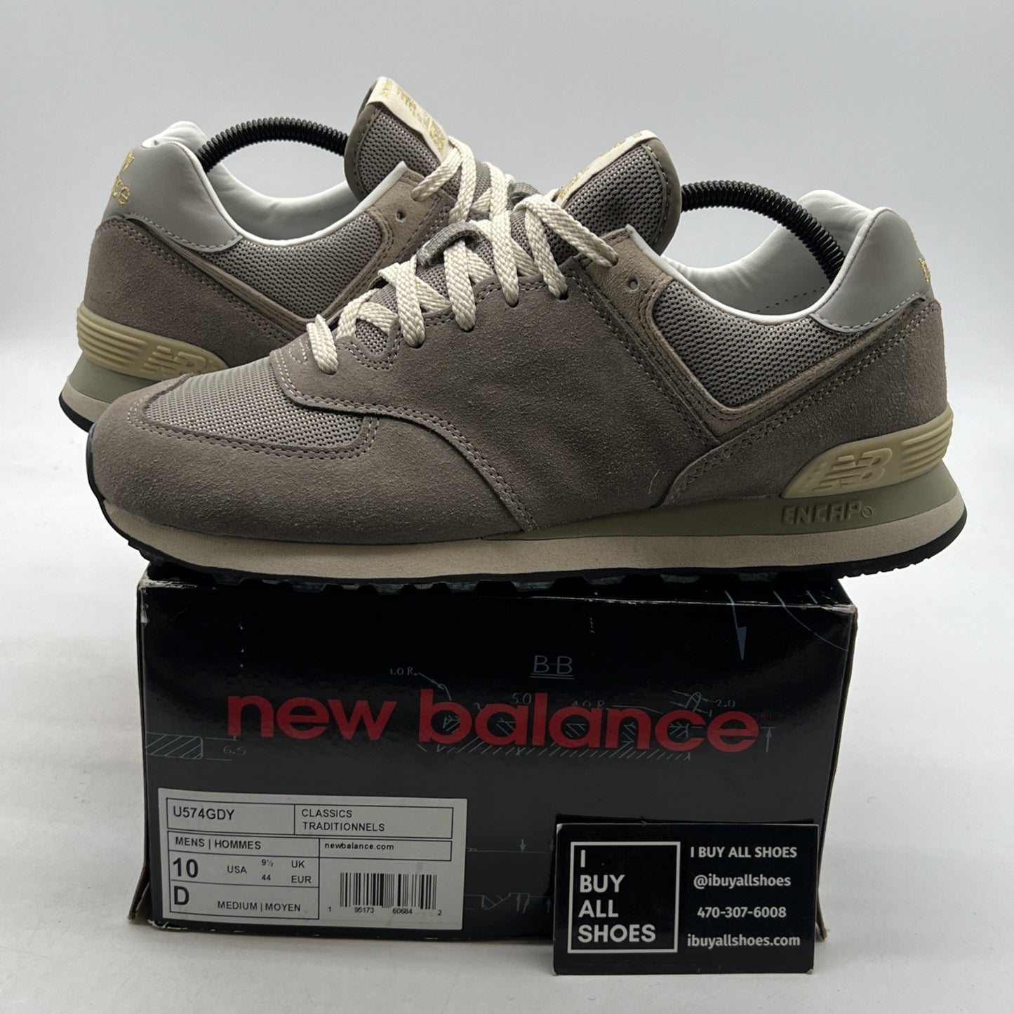 Size 10 - New Balance 574 Un-N-Ding (U574GDY)