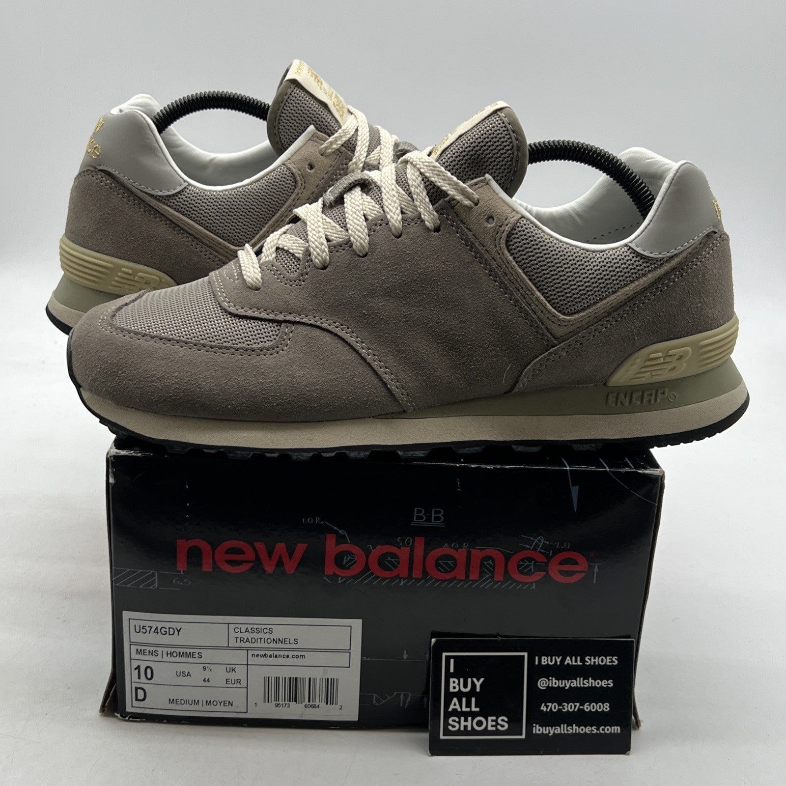 Size 10 - New Balance 574 Un-N-Ding (U574GDY)