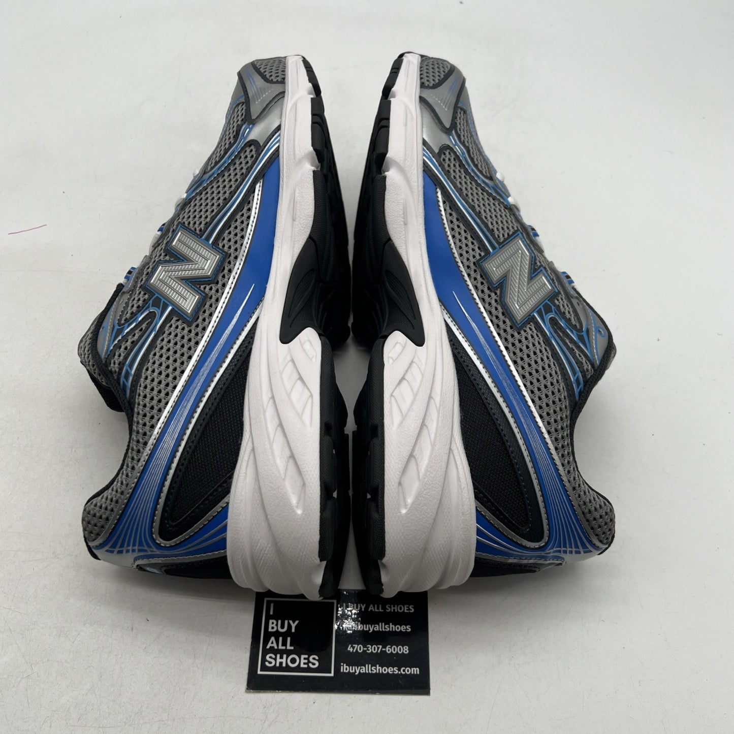 Size 12 - New Balance 740 Slate Silver Blue Grey Black White (U740SB2)