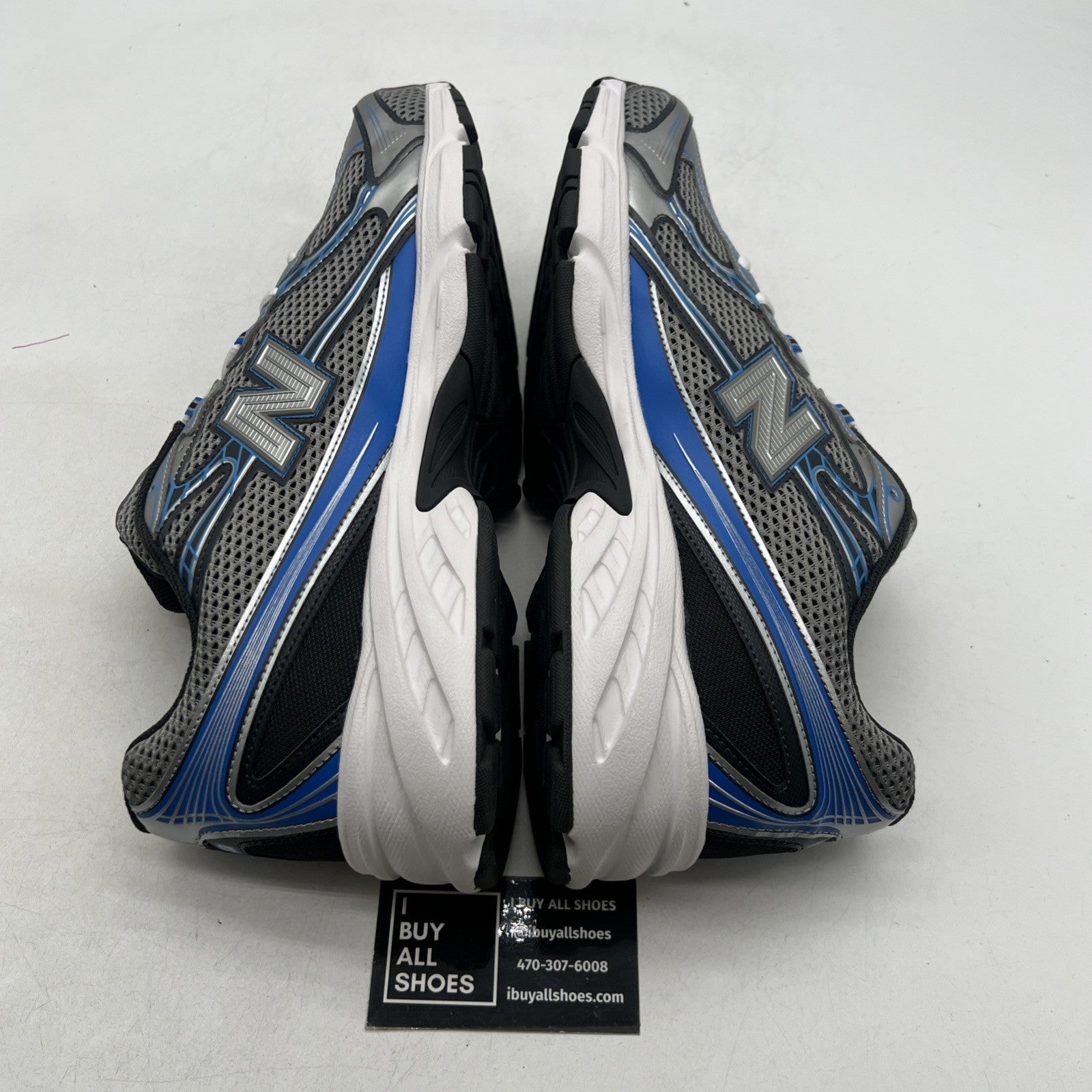 Size 12 - New Balance 740 Slate Silver Blue Grey Black White (U740SB2)