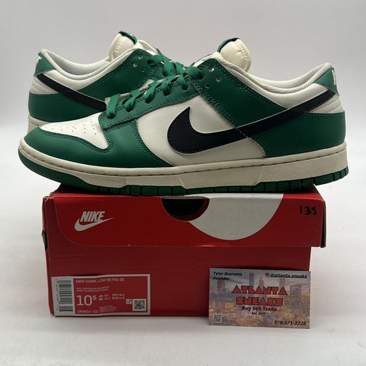 Size 10.5 - Nike Dunk Low SE Lottery Pack - Malachite (DR9654-100)