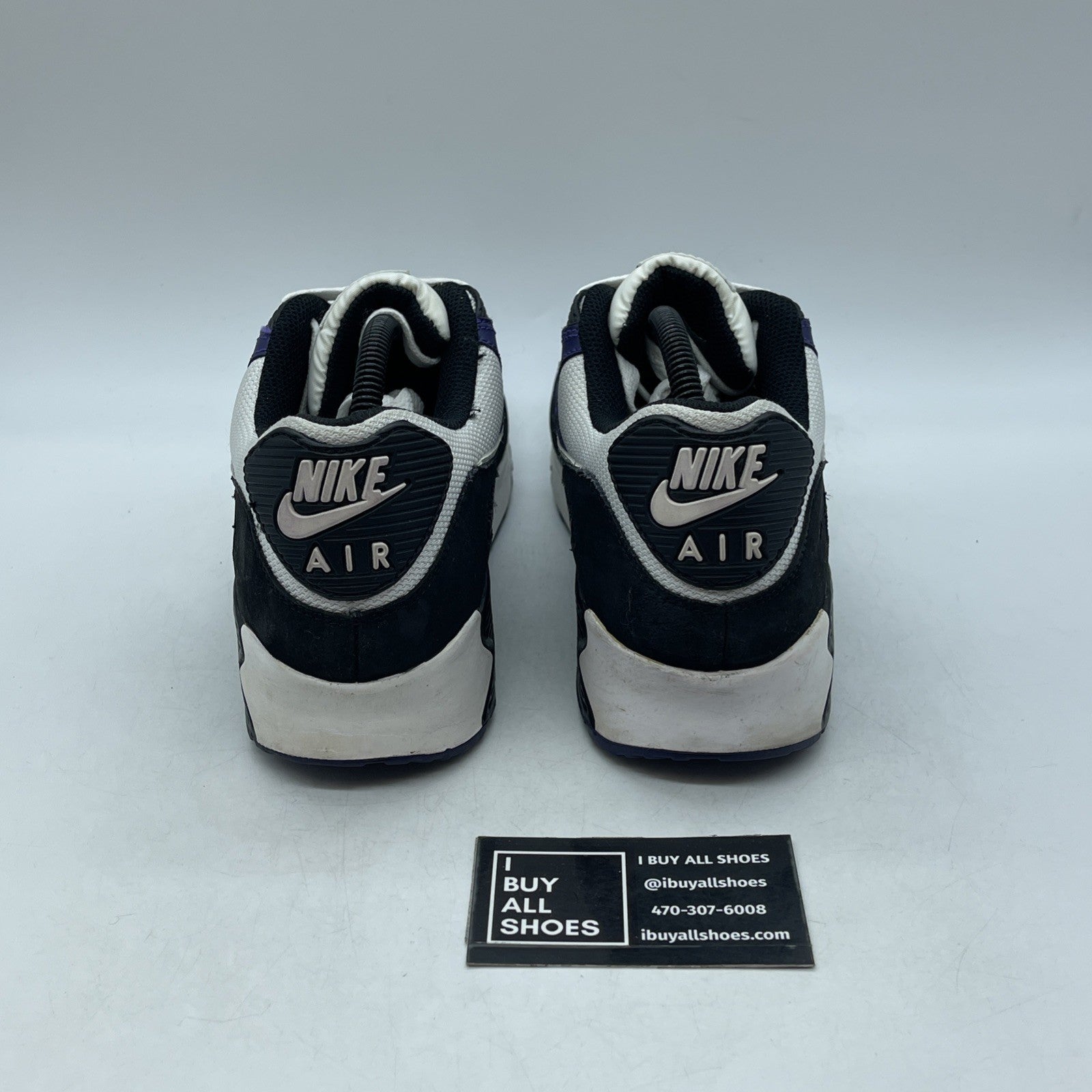 Size 9.5 - Nike Air Max 90 Black (325018-053)