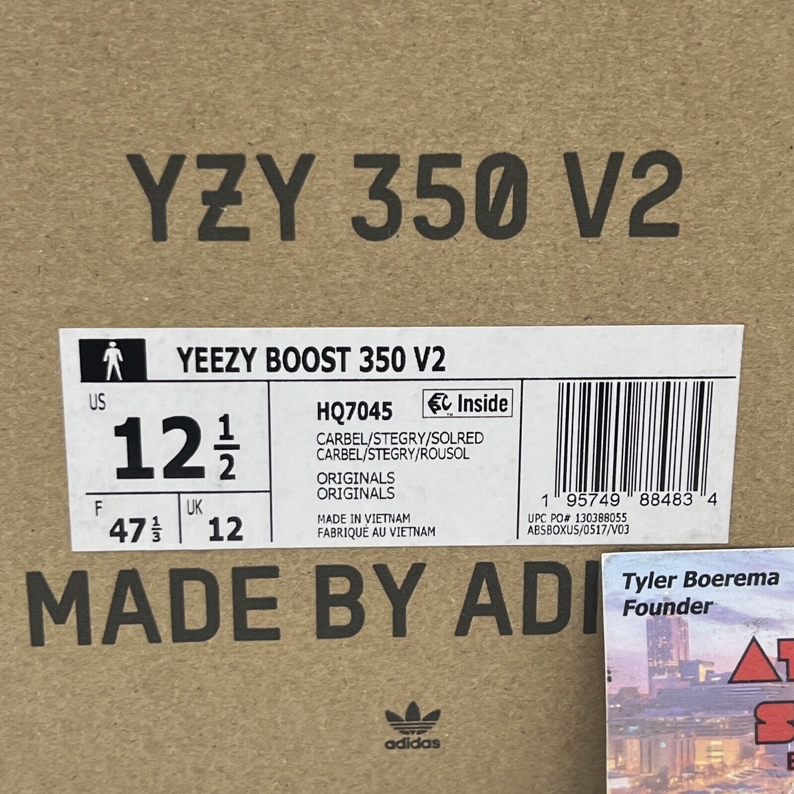 Size 12.5 - adidas Yeezy Boost 350 V2 Low Carbon Beluga