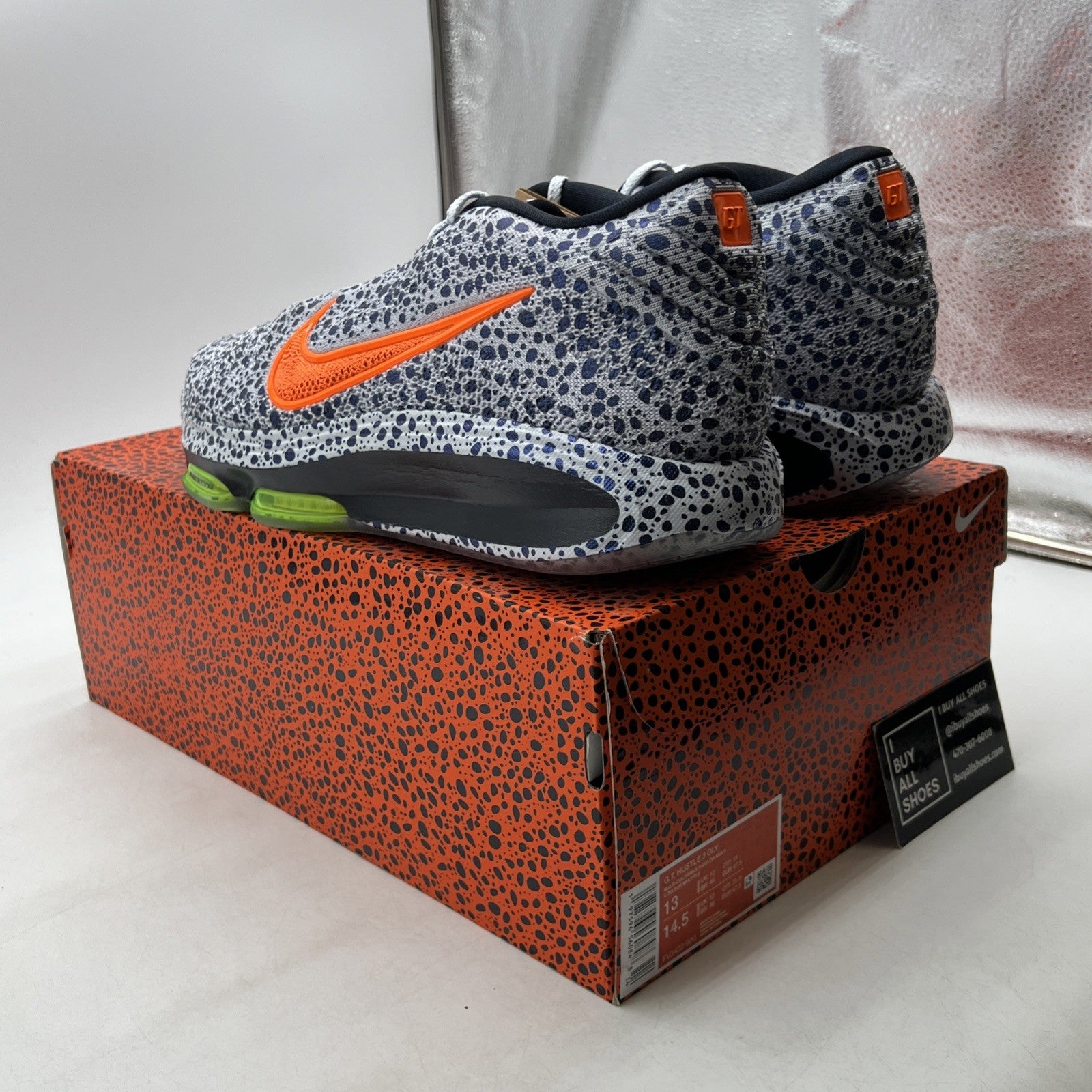 Size 13 - Nike Air Zoom GT Hustle 3 Electric Pack (FV3422-900)