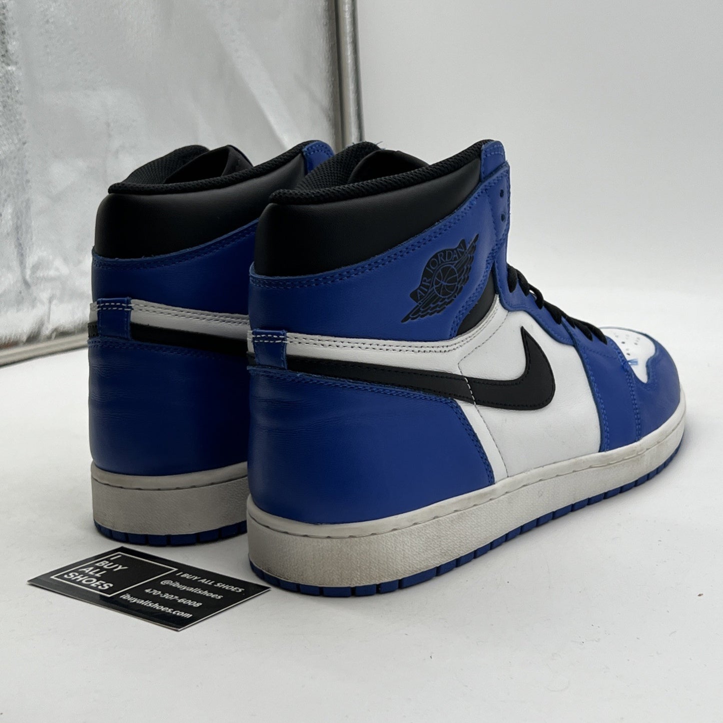 Size 13 - Air Jordan 1 Retro High OG Game Royal 2018 (555088-403)