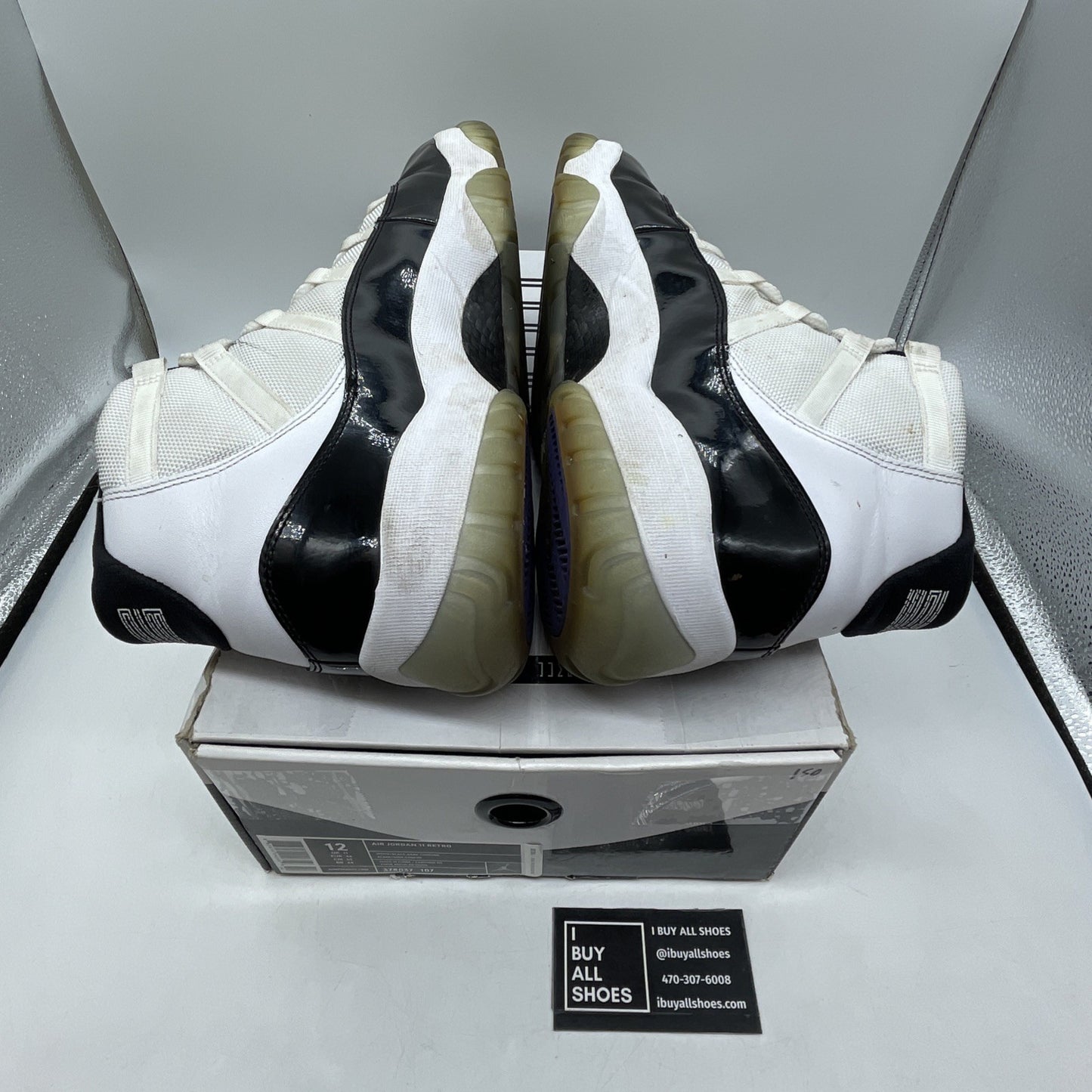 Size 12 - Air Jordan 11 Retro Concord 2011 (378037-107)