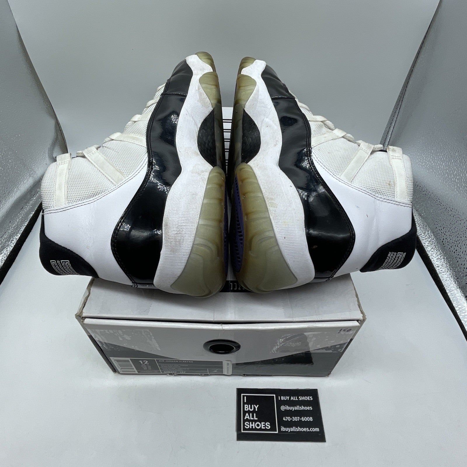Size 12 - Air Jordan 11 Retro Concord 2011 (378037-107)