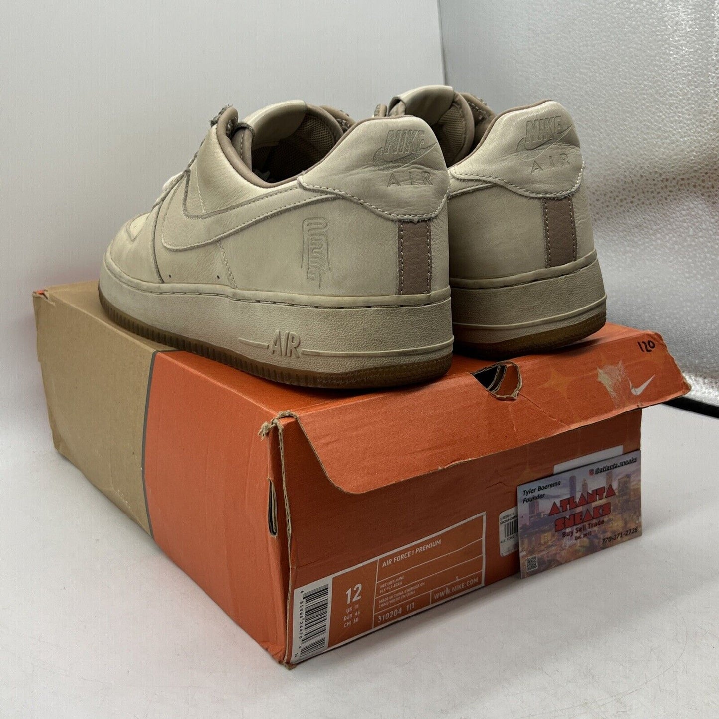 Size 12 - Nike Air Force 1 Premium Year Of The Rooster Gum (310204-111)