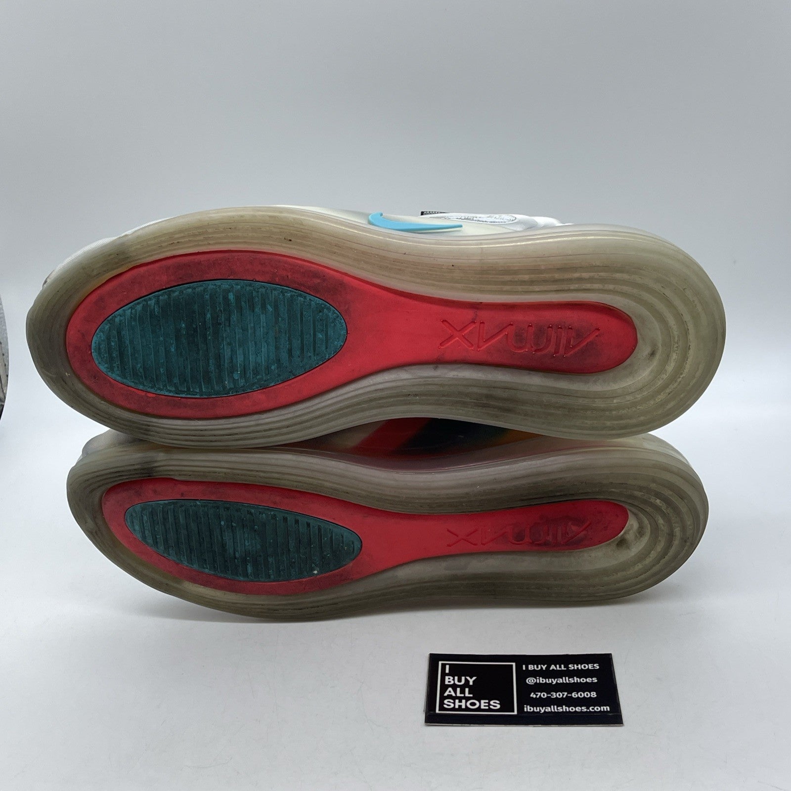 Size 11 - Nike Air Max 720 Pride Grey Blue Purple Suede (AO2924-011)
