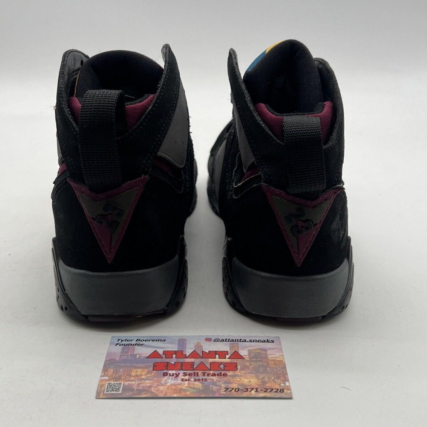 Size 7Y - Air Jordan 7 Retro 2011 High Bordeaux (304774-004)