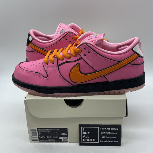 Size 9 - The Powerpuff Girls x Nike Dunk Pro SB QS Low Blossom (FD2631-600)