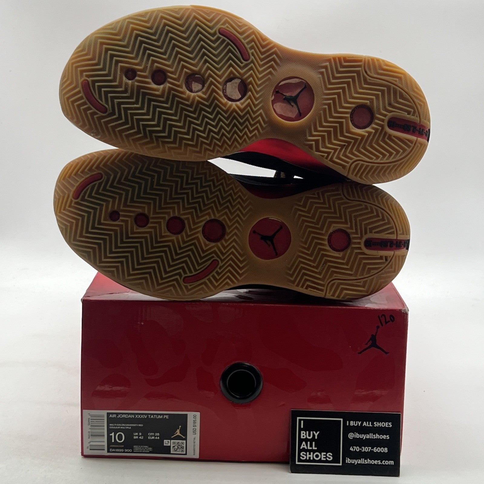 Size 10 - Jayson Tatum x Air Jordan 34 Welcome To The Zoo (DA1899-900)