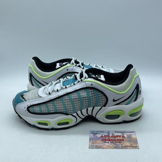 Size 8 - Nike Air Max Tailwind 4 Transparent Blue Suede leather (CJ0641-100)