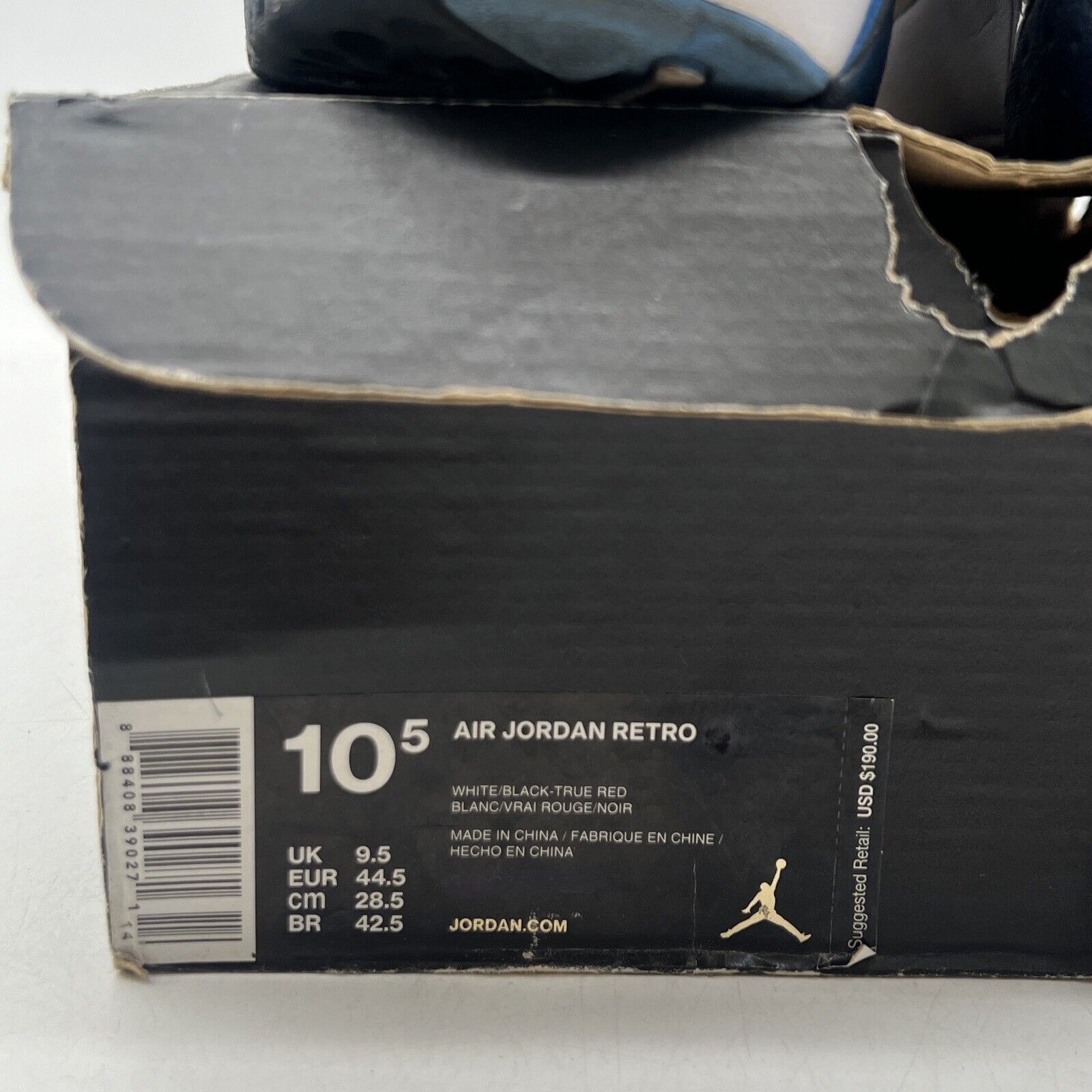 Size 10.5 - Air Jordan 7 Retro 2015 French Blue White Leather (304775-107)