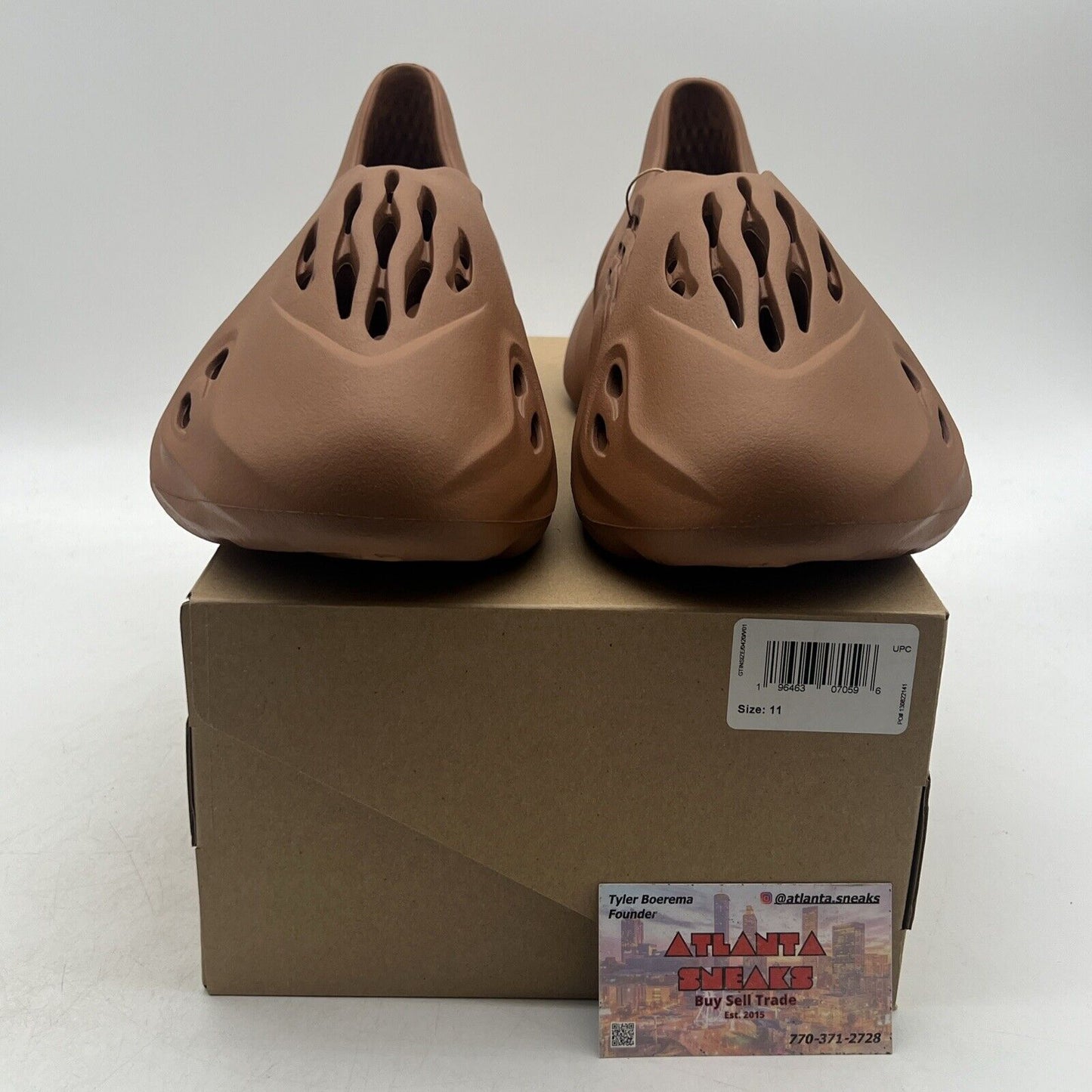 Size 11 - Adidas Yeezy Foam Runner 'Red Clay' - (HP5335)