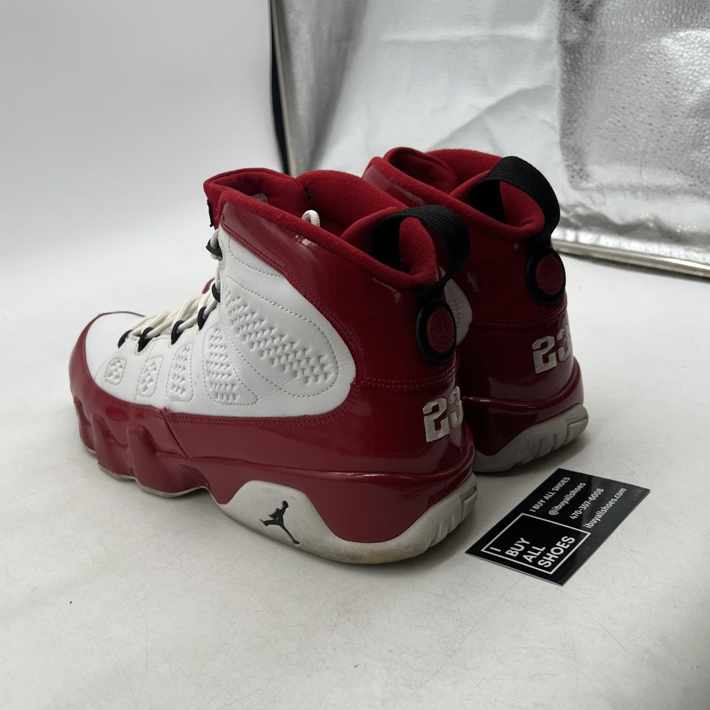 Size 12.5 - Air Jordan 9 Retro Gym Red (302370-160)