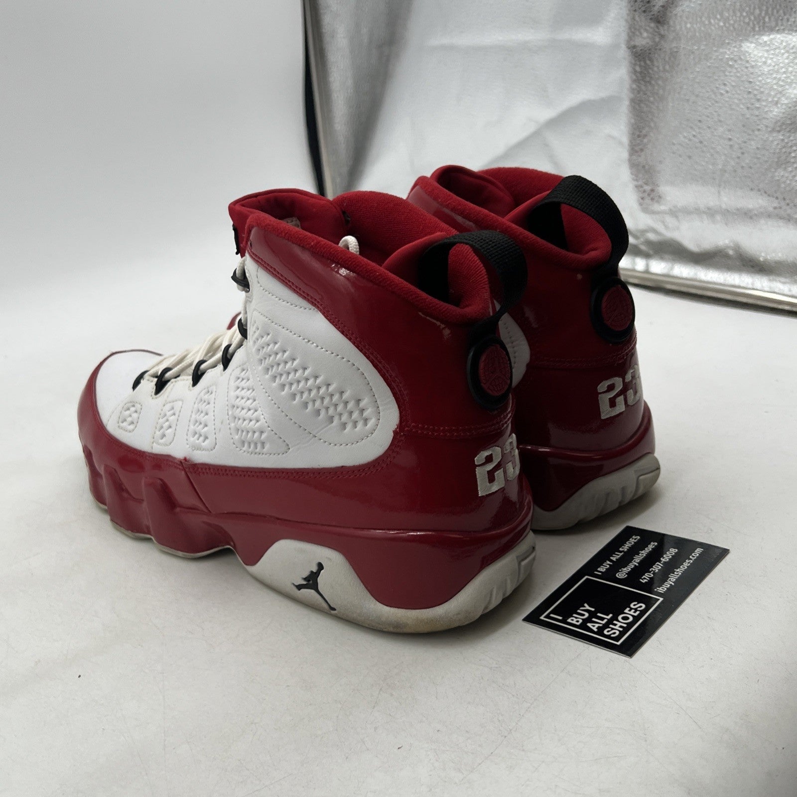 Size 12.5 - Air Jordan 9 Retro Gym Red (302370-160)