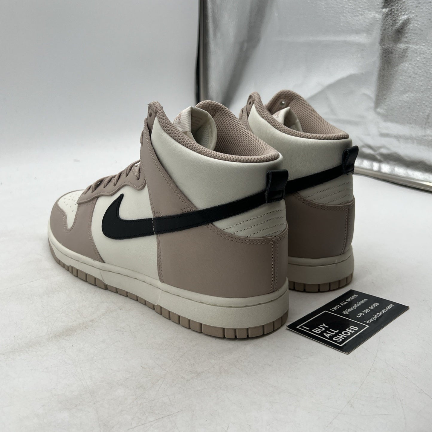 Size 11.5 - Nike Dunk High Fossil Stone W (DD1896-200)