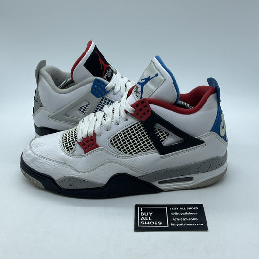Size 10.5 - Jordan 4 Retro SE Mid What The 4 White Leather (CI1184-146)
