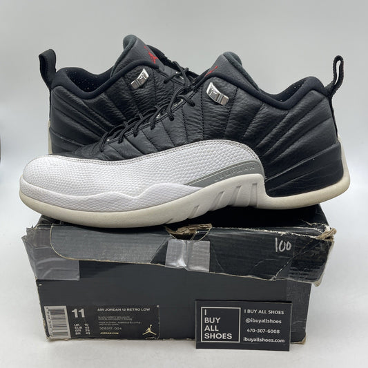 Size 11 - Air Jordan 12 Retro Low Playoffs (308317-004)