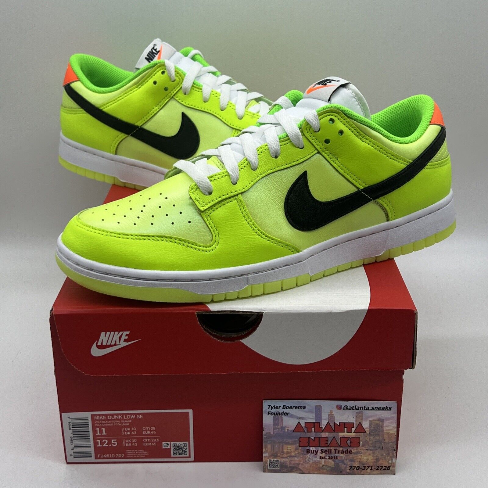 Size 11 - Nike Dunk Low Glow in the Dark 2023 Brand New Og All