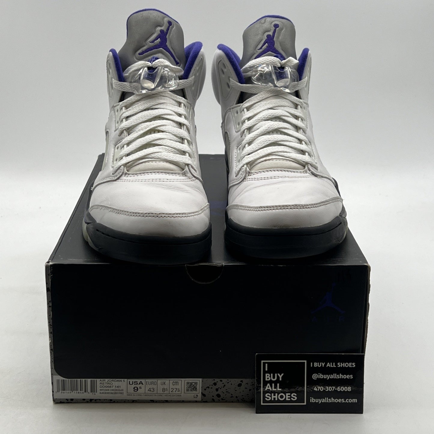 Size 9.5 - Air Jordan 5 Concord 2022 (DD0587-141)