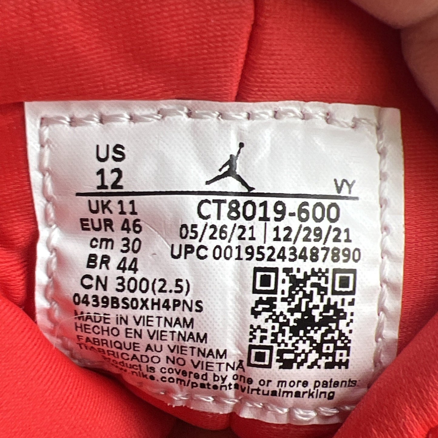 Size 12 - Air Jordan 9 Chile Red (CT8019-600)