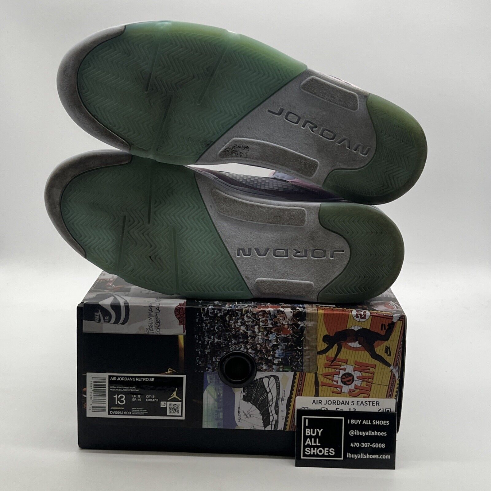 Size 13 - Air Jordan 5 Easter 2022 (DV0562-600)
