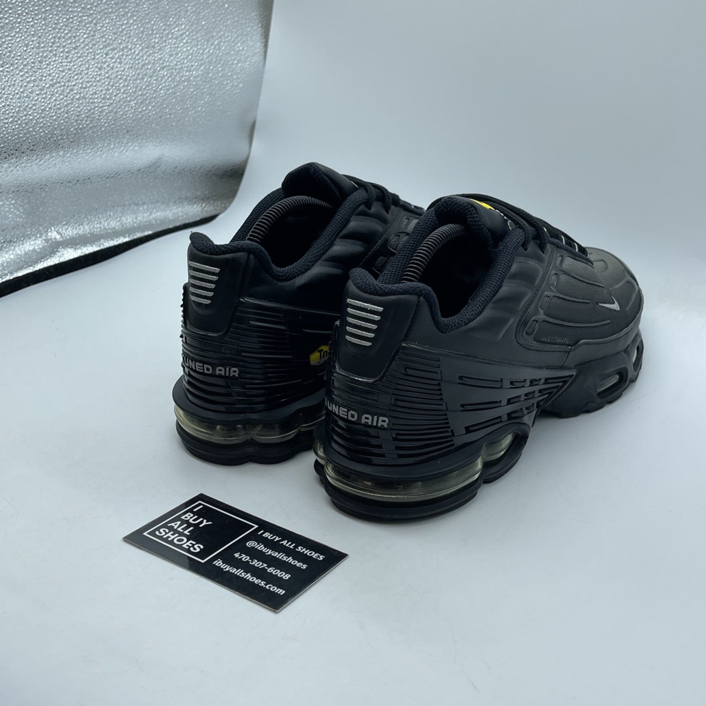 Size 9.5 - Nike Air Max Plus 3 OG Wolf Grey Black Suede Leather (CJ9684-002)