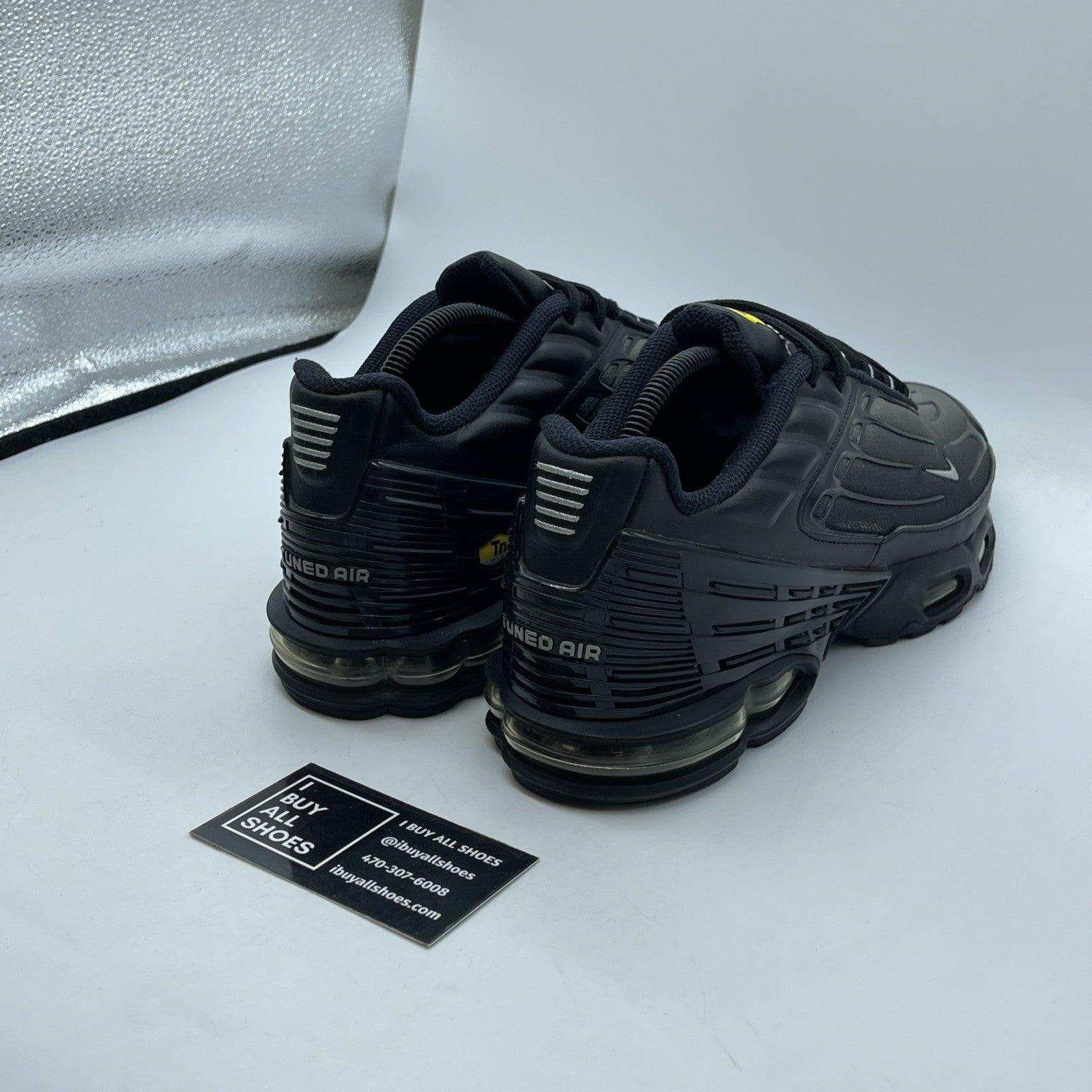 Size 9.5 - Nike Air Max Plus 3 OG Wolf Grey Black Suede Leather (CJ9684-002)