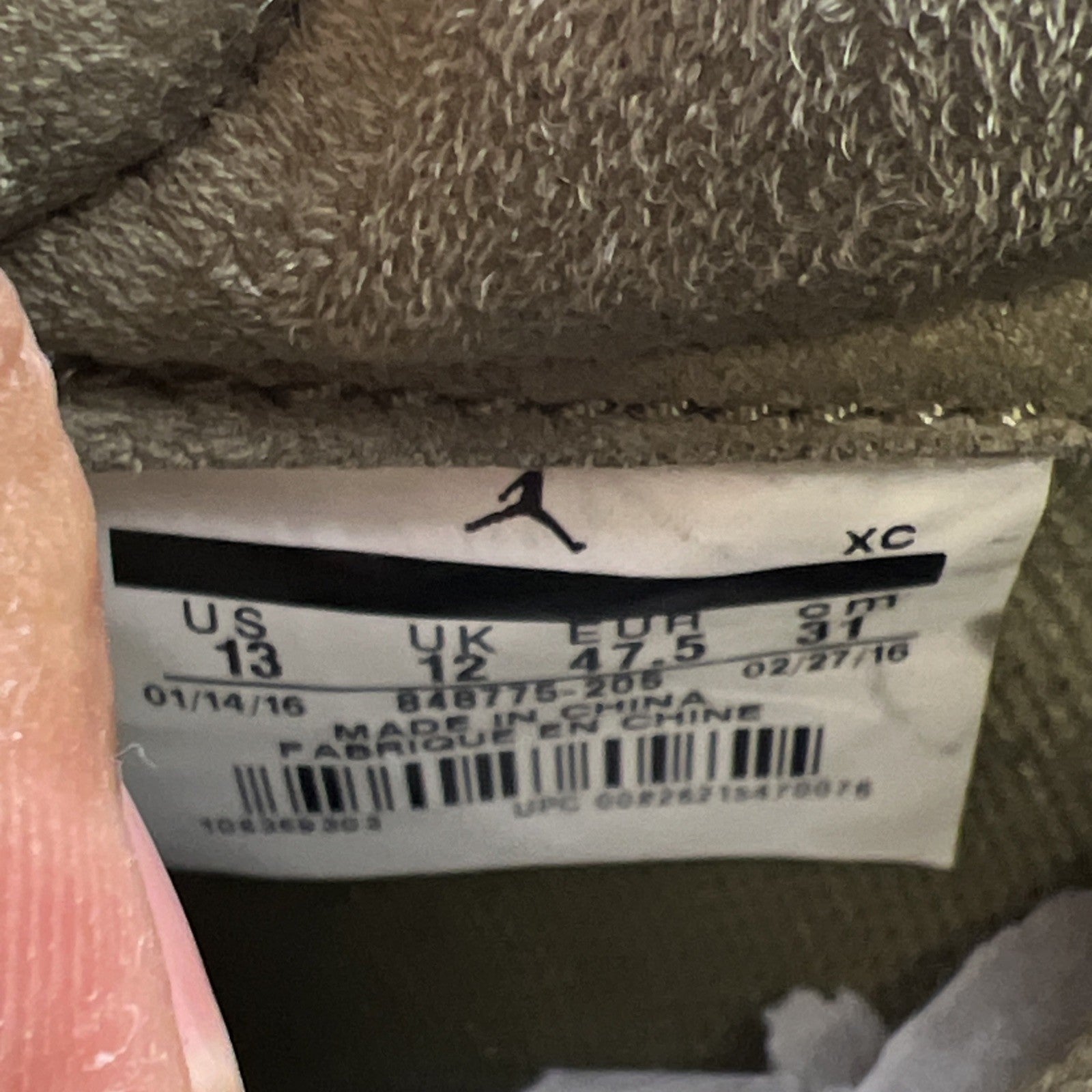 Size 13 - Air Jordan 1 Retro Swooshless Low Trooper (848775-205)