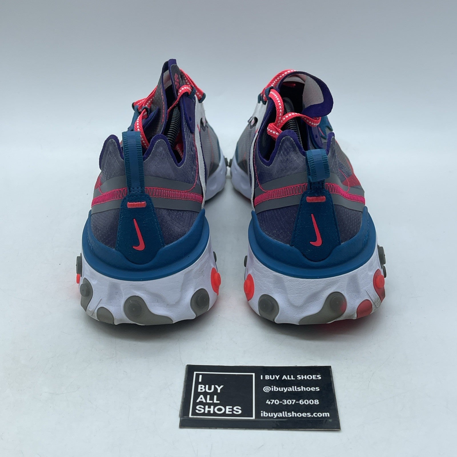 Size 12 - Nike React Element 87 Red Orbit (CJ6897-061)