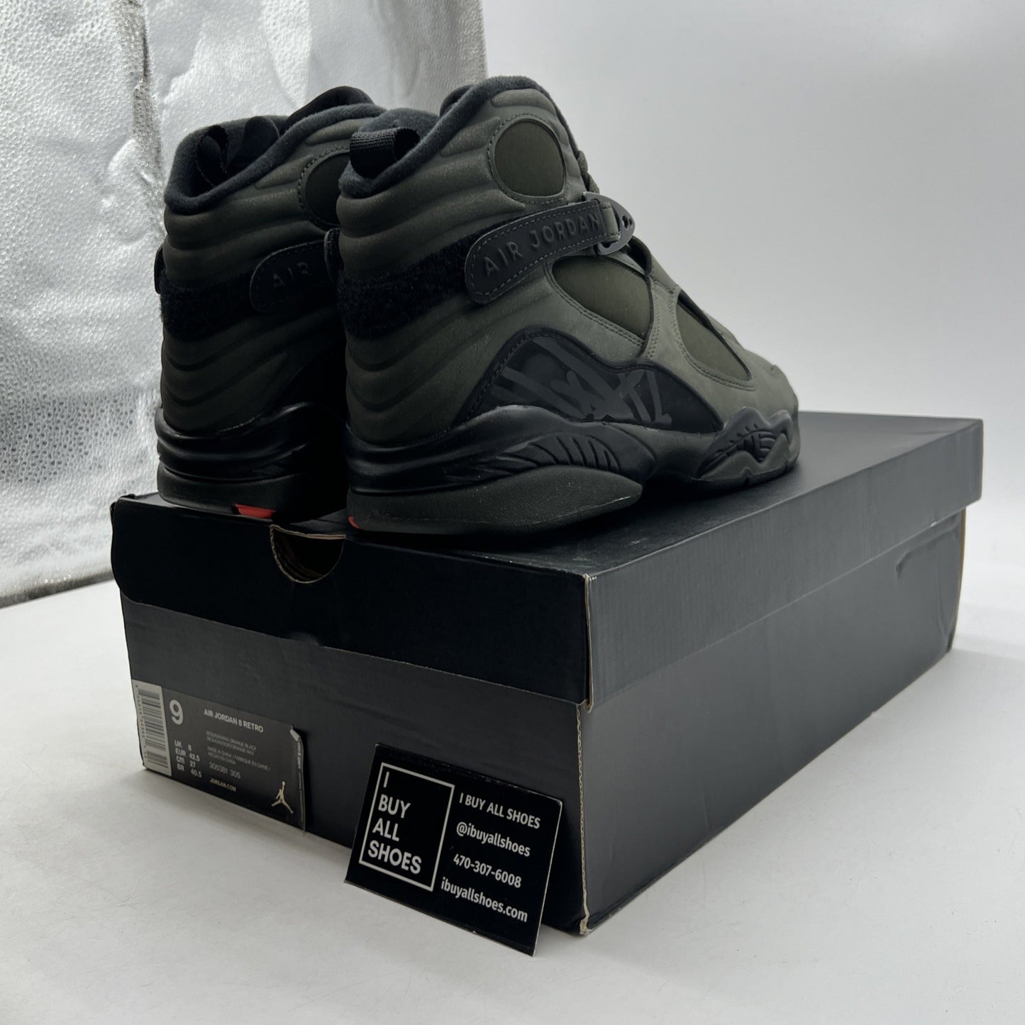 Size 9 - Air Jordan 8 Retro Take Flight (305381-305)