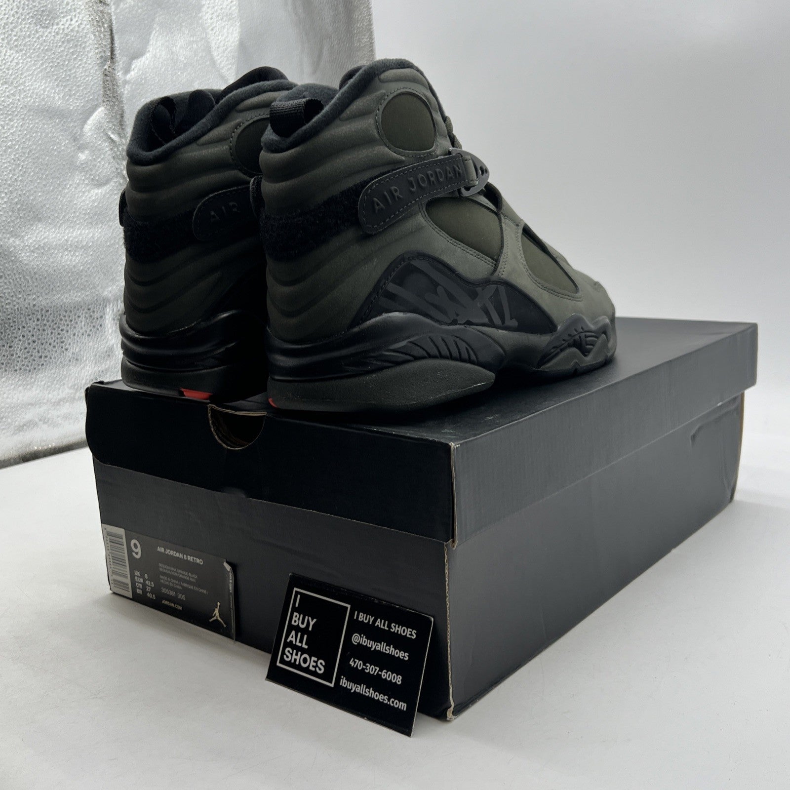 Size 9 - Air Jordan 8 Retro Take Flight (305381-305)
