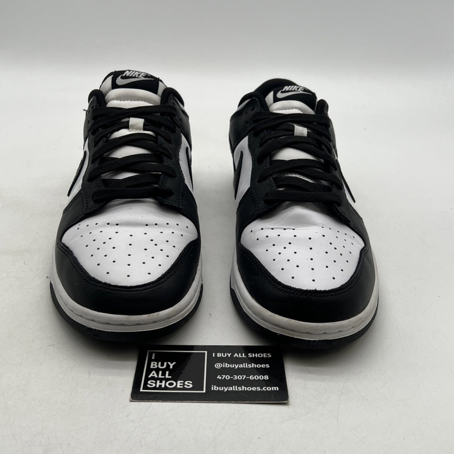 Size 11 - Nike Dunk Low Black White (DD391-100)