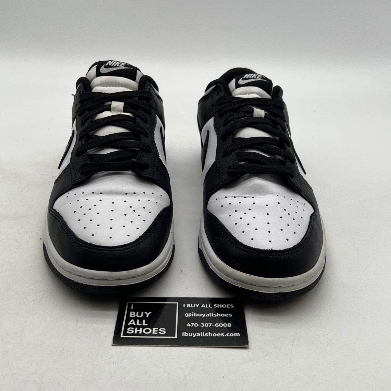 Size 11 - Nike Dunk Low Black White (DD391-100)